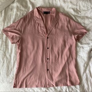 Men’s/Unisex Camp Collar Button Up